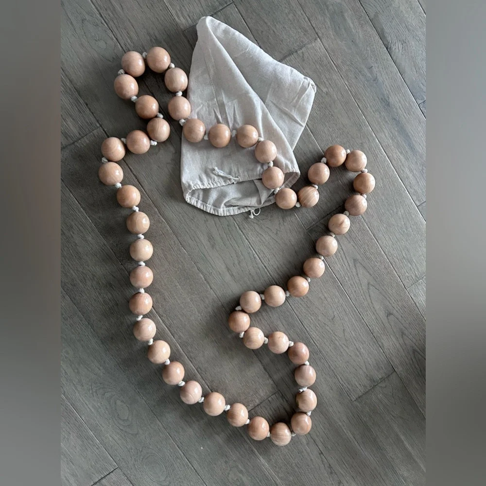 Wooden Weighted Hula Hoop new for weight loss